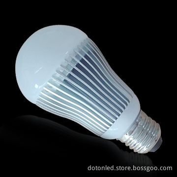 120° 6W 60 x 117mm LED Bulb with High Efficiency, Stability and 400 to 500lm Luminous Flux